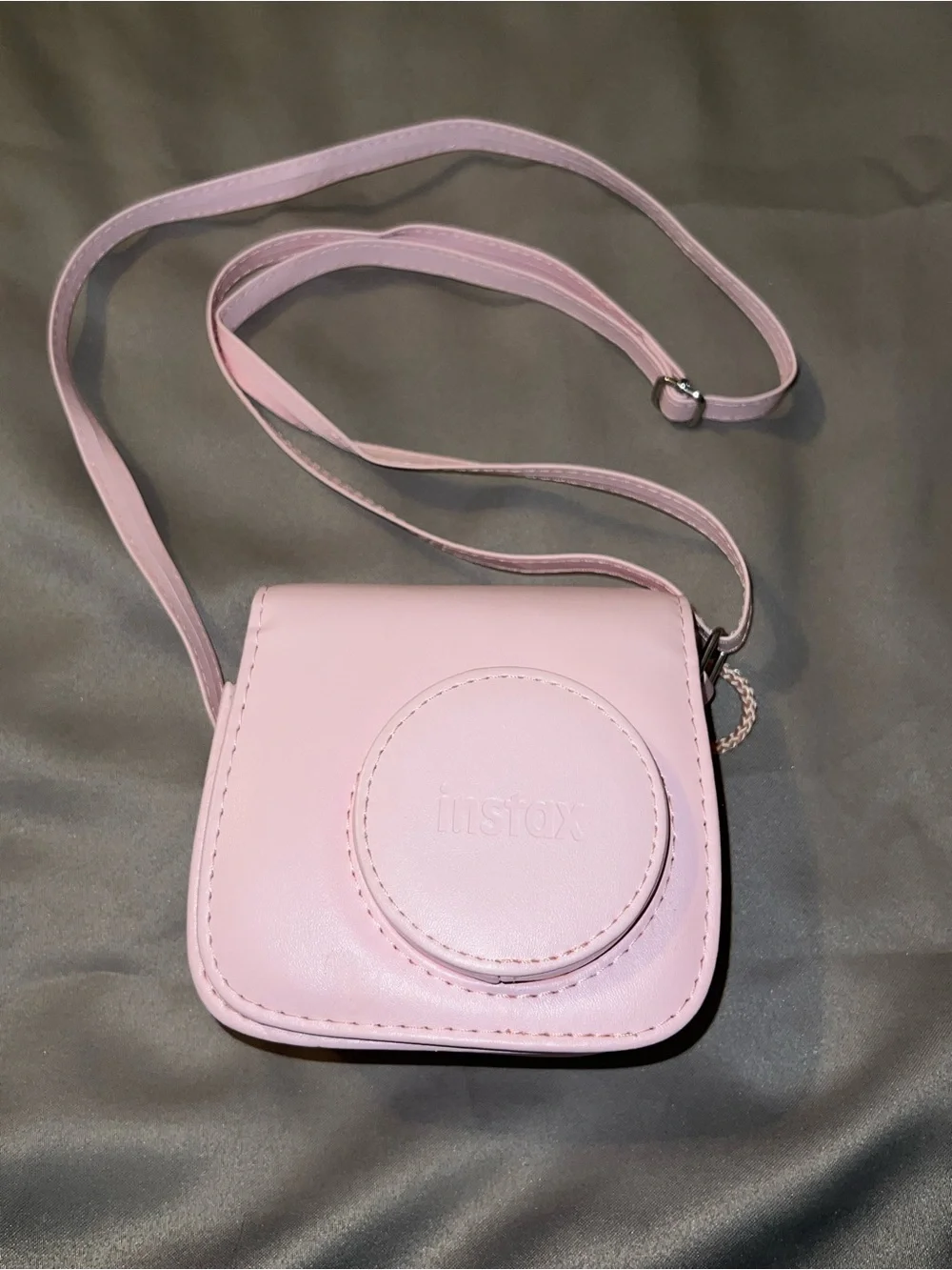 Fujifilm Instax Mini 7+ Instant Camera in Pink with Matching Case and extra film